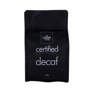 شعار مخصص مطبوعة Ldpe حقيبة قهوة قابلة للتسميد مع صمام